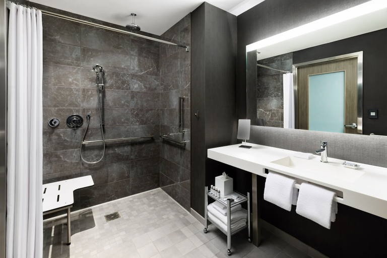 Bathroom 4, AC Hotel by Marriott Bethesda Downtown, Montgomery