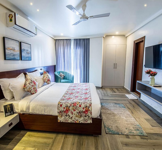 Bedroom 3, The Hotel Js Souvenir, Dehradun