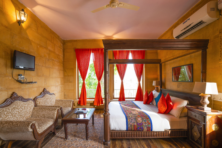 Bedroom 1, Hotel Helsinki House, Jaisalmer