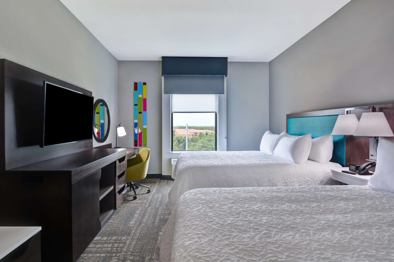 Bedroom 3, Hampton Inn & Suites Tampa Riverview Brandon, Hillsborough