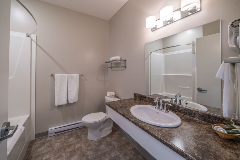 Bathroom 4, Sportsman's Inn on the Harbour Front, Mount Waddington