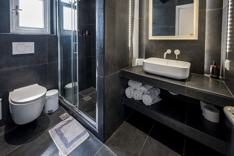 Bathroom 4, Smy Mediterranean White Santorini, South Aegean
