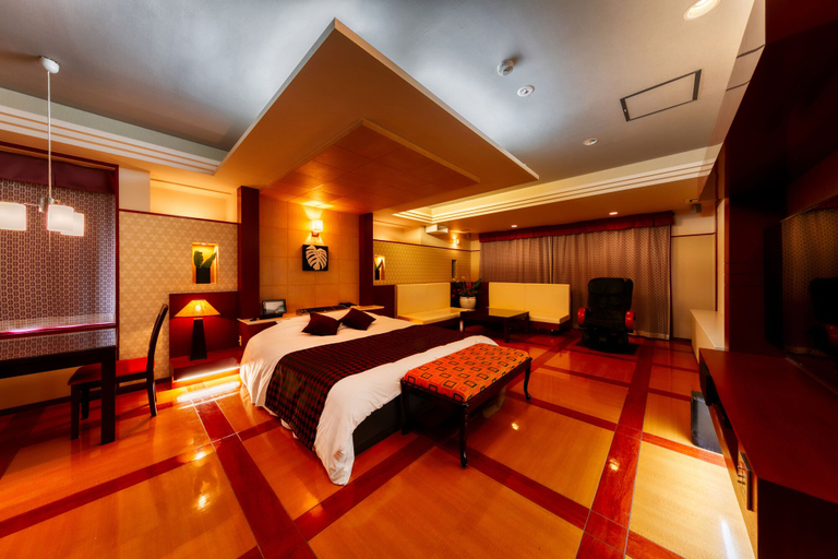 Bedroom 3, Hotel Lotus Otsu - Adults Only, Lake Biwa