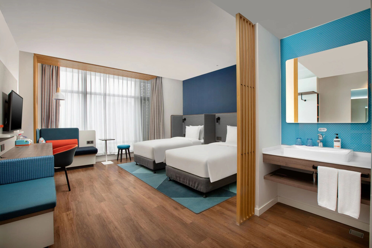 Bedroom 3, Holiday Inn Express CHENGDU TIANFU AIRPORT ZONE by IHG, Chengdu
