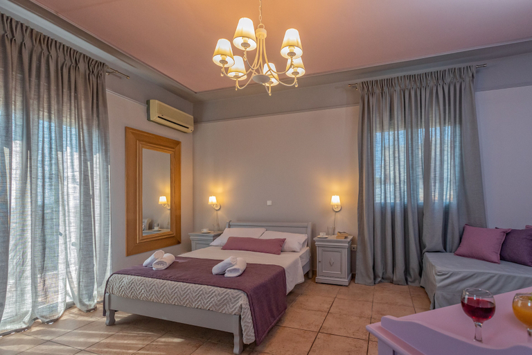 Bedroom 3, Pelagos Apartments, Ionian Islands