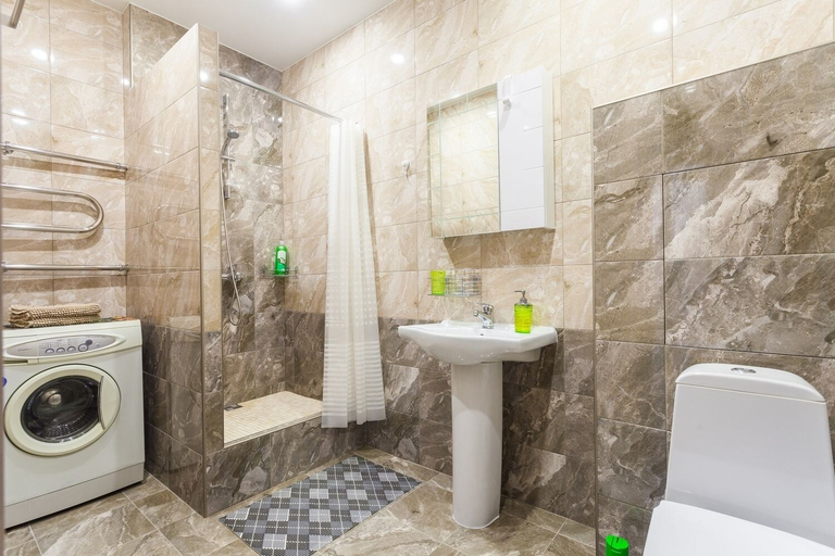 Bathroom 3, Apartment near Metro Proletarskaya 3, Sankt-Peterburg gorsovet