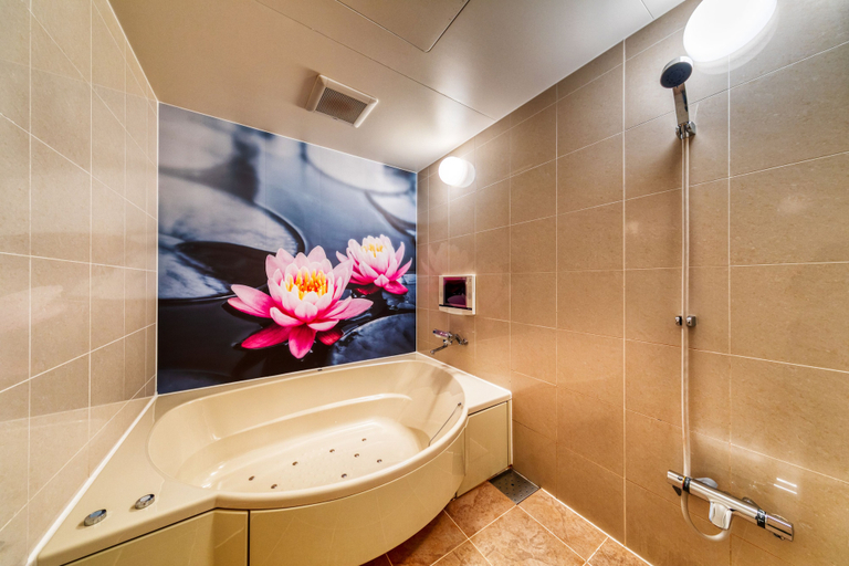Bathroom 4, Hotel Lotus Otsu - Adults Only, Lake Biwa