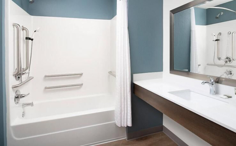 Bathroom 4, WoodSpring Suites Round Rock-Austin North, Williamson
