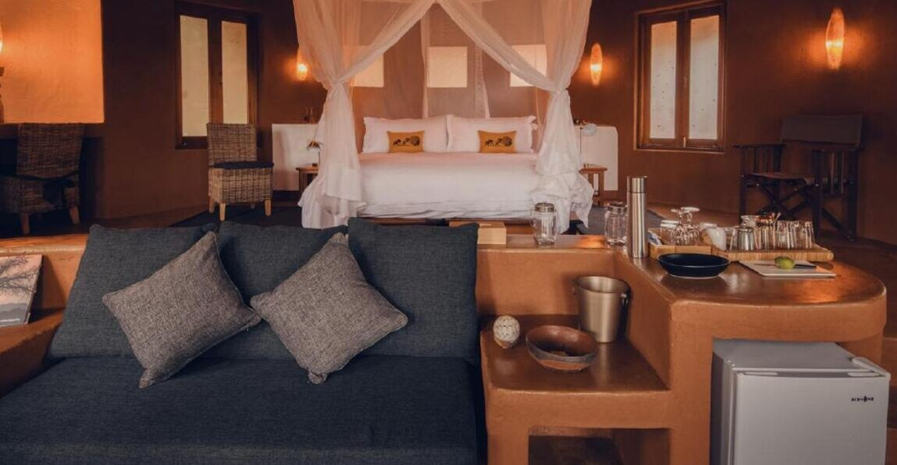 Bedroom 3, Leshiba Wilderness, Vhembe