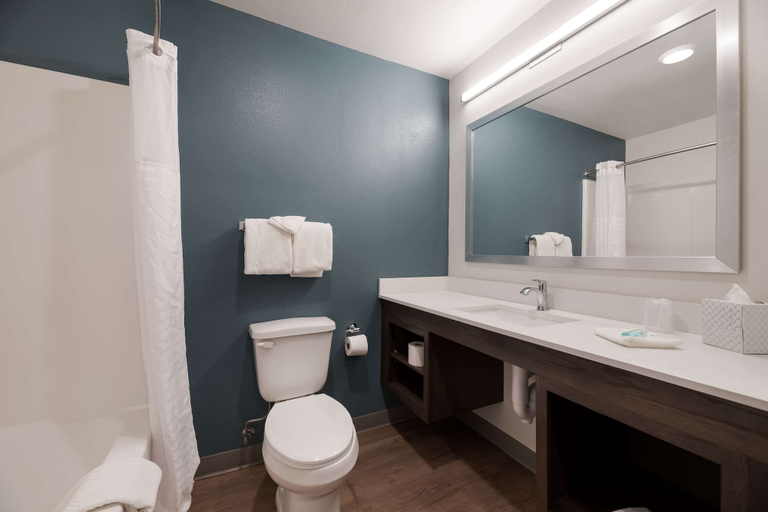 Bathroom 5, WoodSpring Suites Phoenix-Deer Valley, Maricopa