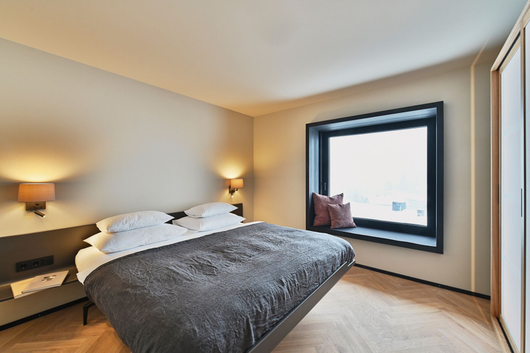 Bedroom, W52 Apartments, Bregenz