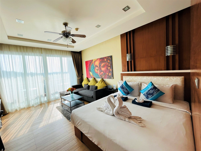 Bedroom 3, Sea and Sky Condominium by Lofty, Phuket Island