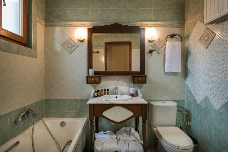 Bathroom, Villa 15  Elegant Private Pool Family, Crete