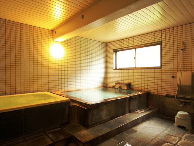 Bathroom, Pension Raisin, Kusatsu