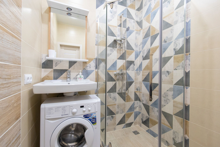 Bathroom 3, More Apartments na Khadyzhenskoy 65A - 1, Sochi gorsovet