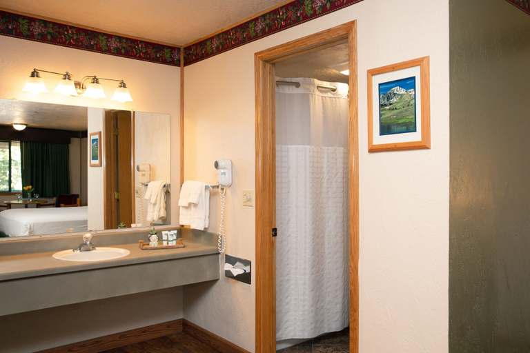 Bathroom 3, Timbers Motel, Flathead