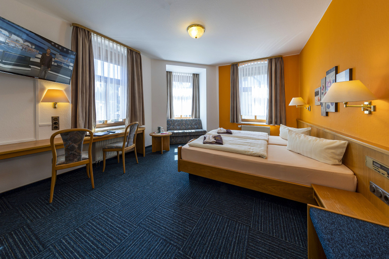 Bedroom 4, Landhotel zur Post, Erzgebirgskreis