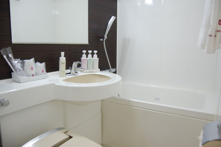 Bathroom 5, Hotel Sunroute Aomori, Aomori