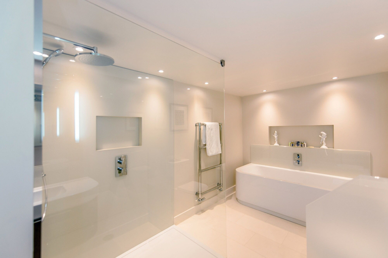 Bathroom 4, Amberley Castle, West Sussex
