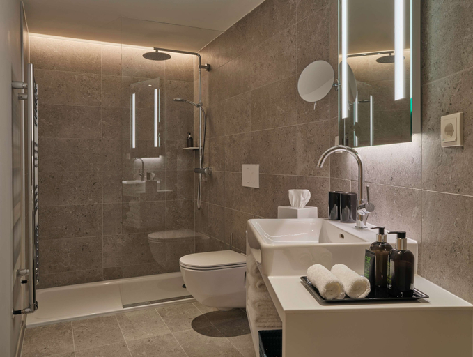 Bathroom 5, Adina Apartment Hotel Vienna Belvedere, Wien