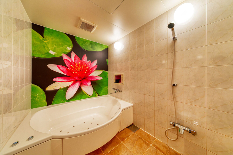 Bathroom 4, Hotel Lotus Otsu - Adults Only, Lake Biwa