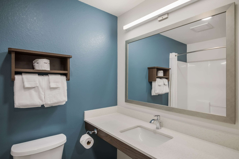 Bathroom 4, WoodSpring Suites Round Rock-Austin North, Williamson