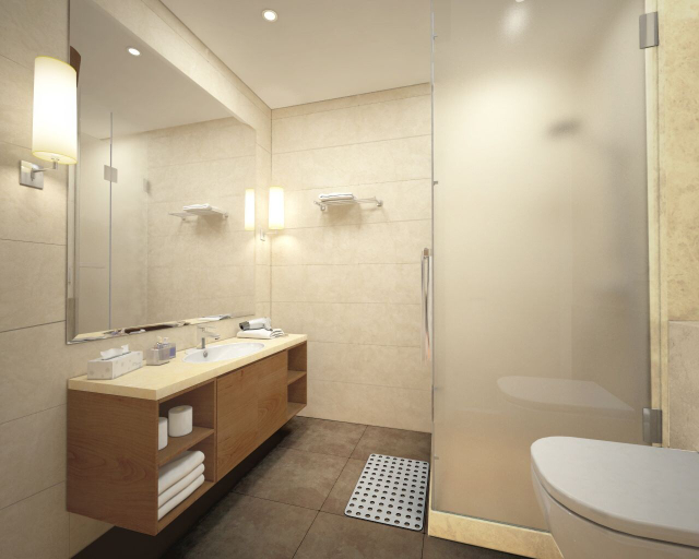 Bathroom 3, Grand Tamanna Hotel Hinjawadi Pune, Pune