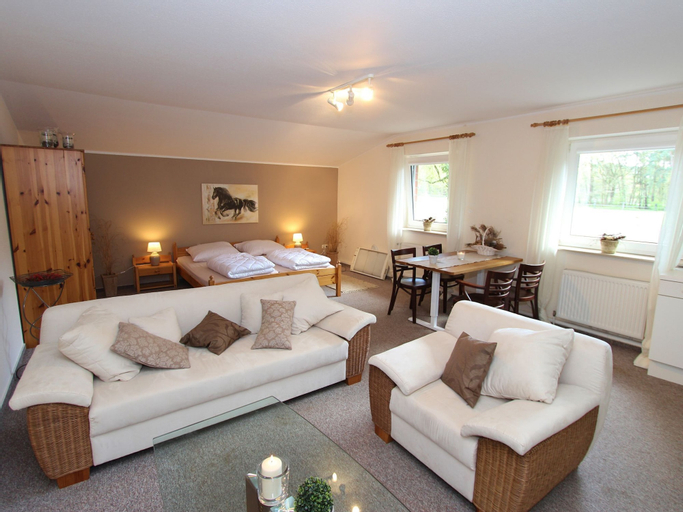 Apartment in Kirchdorf with Swimming Pool, Garden, Terrace, Diepholz