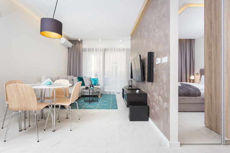 Bedroom 4, InPoint City Center Apartments, Kraków City