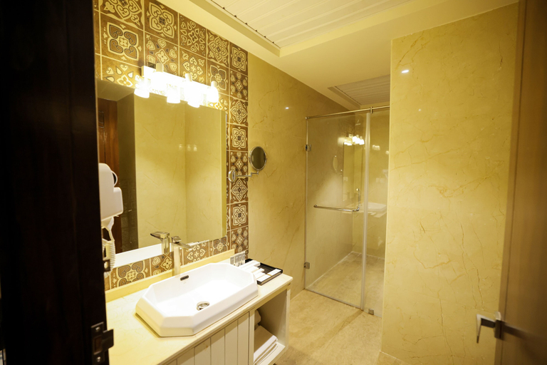 Bathroom 5, AJ Grand Hotel, Dakshina Kannada