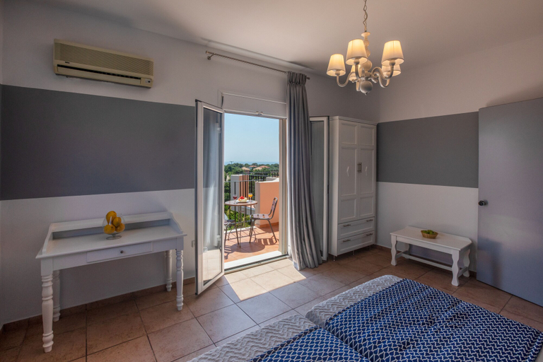 Bedroom 4, Pelagos Apartments, Ionian Islands