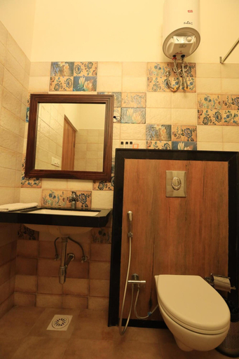 Bathroom 3, Rangmahal Pushkar by DIV Hospitality, Ajmer