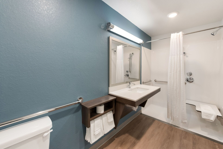 Bathroom 4, Woodspring Suites Dayton North, Montgomery