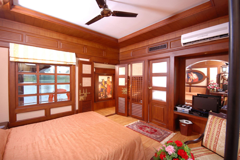 Bedroom 3, Sterling Luxury Houseboat, Alleppey, Alappuzha