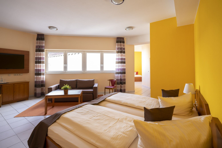 Bedroom 4, Hotel Café Nahetal, Mainz-Bingen