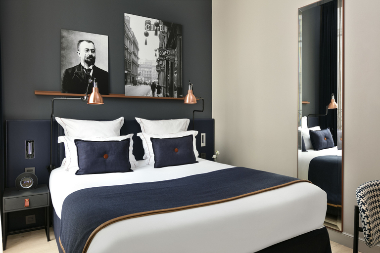 Bedroom 3, Hotel Square Louvois, Paris