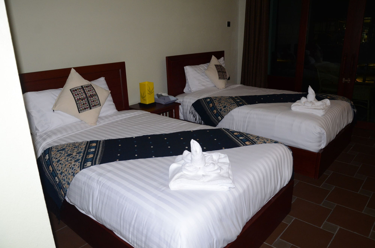 Bedroom 3, Saksiri Riverside Boutique Hotel, Vangvieng