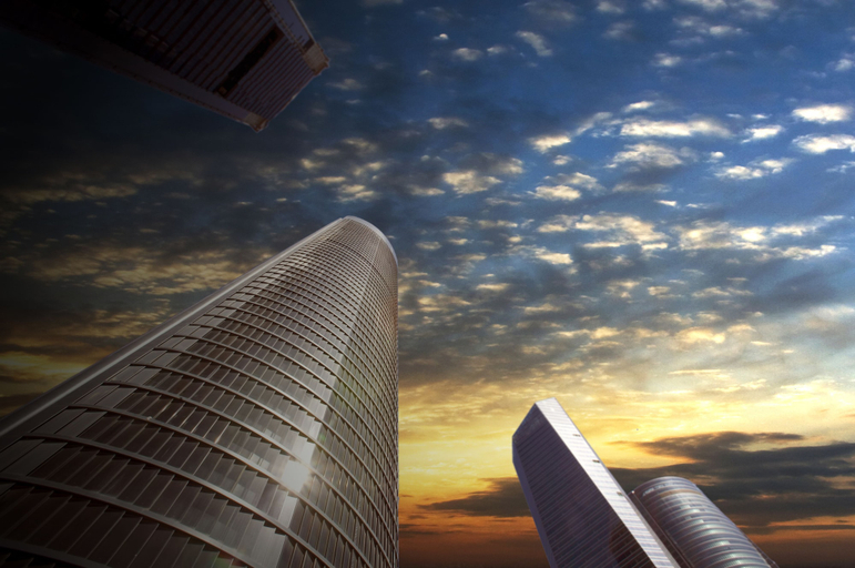 Exterior & Views 2, Eurostars Madrid Tower, Madrid