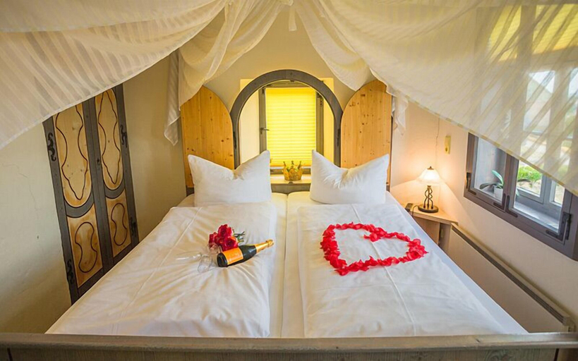 Bedroom 2, Ferienhaus Prinzessinnenturm, Harz