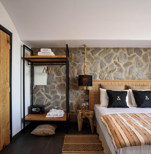 Bedroom 4, Vrachos Suites Mykonos, South Aegean