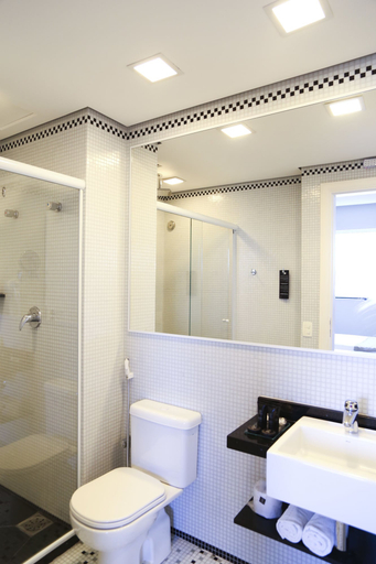 Bathroom 5, Vitória Hotel Concept Campinas, Campinas