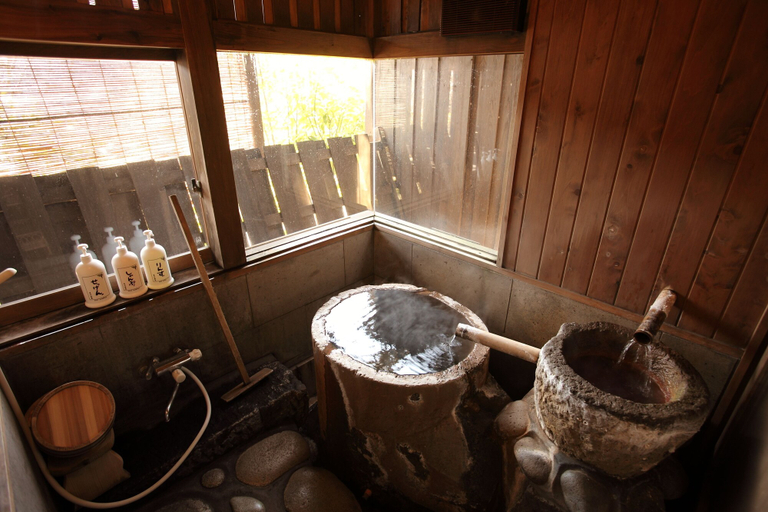Bathroom 4, Kurokawa Onsen Oyado Noshiyu, Minamioguni