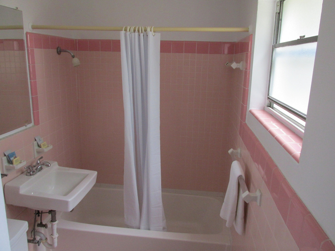Bathroom 5, Carriage Inn Motel, Dixie