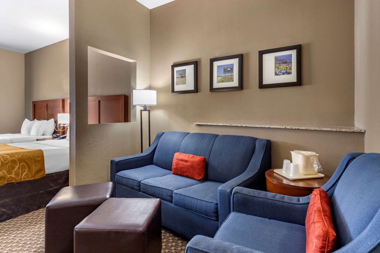 Bedroom 3, Comfort Suites Near Texas A&M University - Corpus Christi, Nueces