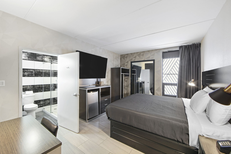 Bedroom 3, Casa Azul Hotel Blu JFK, New York