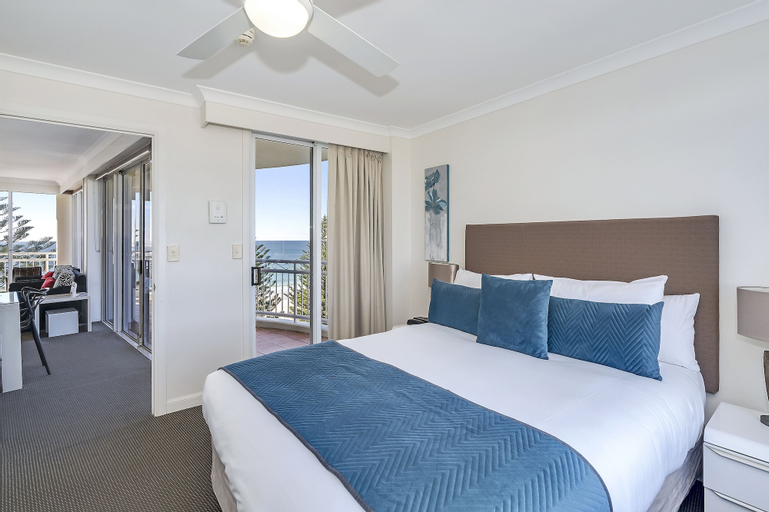Bedroom 1, ULTIQA Burleigh Mediterranean Resort, Gold Coast