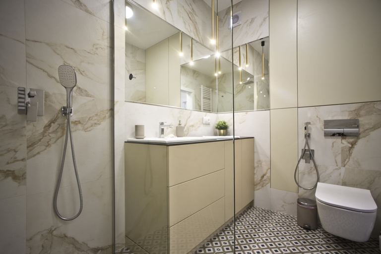 Bathroom 4, P&O Apartments Marina Mokotów, Warsaw