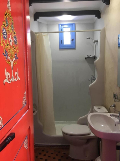 Bathroom 4, Hotel Al Khalifa, Chefchaouen