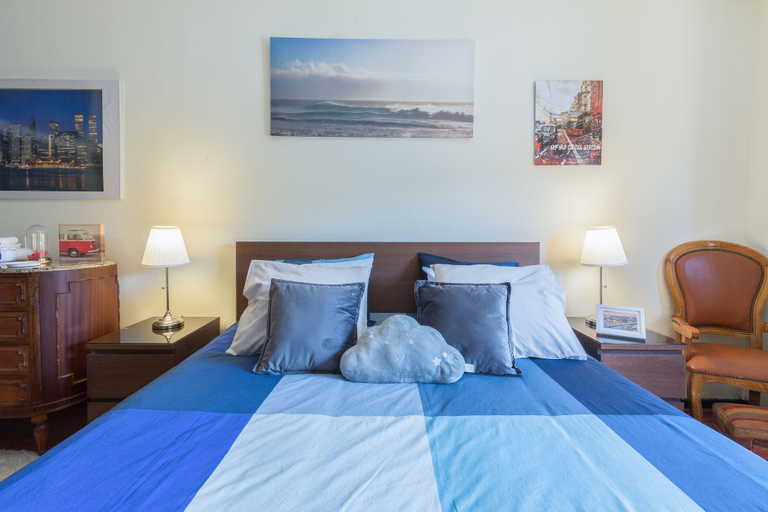 Bedroom 1, Mar Azul Apartamentos AL, Porto