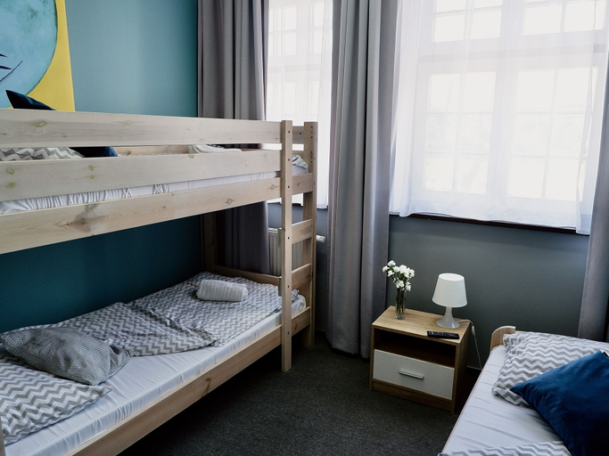 Bedroom 3, Moon Hostel Gdańsk, Gdańsk City